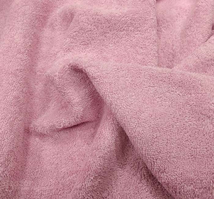 Rizo de toalla rosa chicle