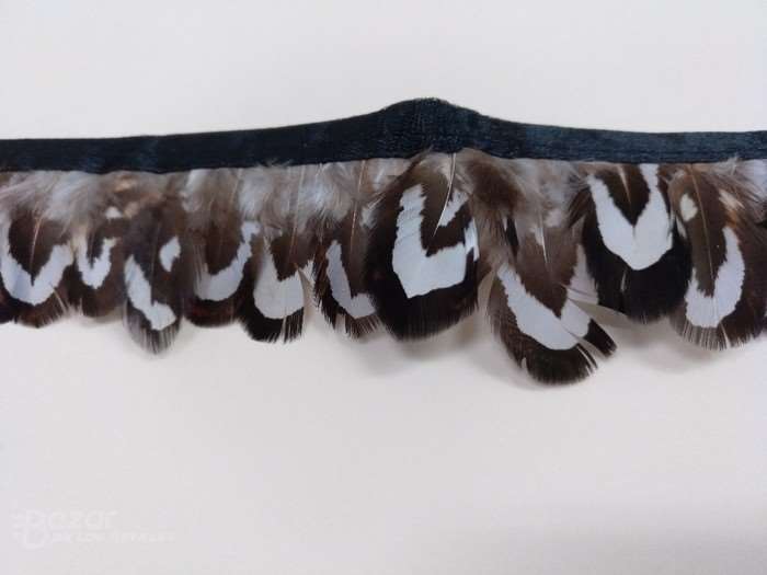 Flecos de plumas de fantasia de 2,5cm de largo