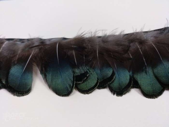 Flecos de plumas de fantasia de 4,50cm de largo